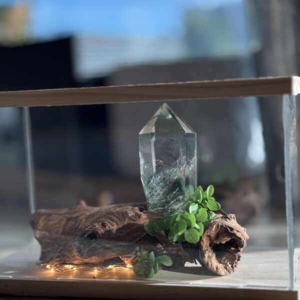 绿幽灵森林疗愈景观摆件 | Green Phantom Quartz Forest Healing Display - 图片 2