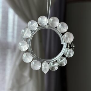 粉晶白水晶能量手链 | Rose Quartz x Clear Quartz Healing Bracelet