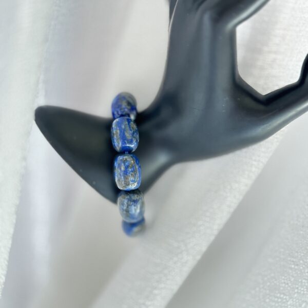 ✨ 天然青金石桶珠手链｜Lapis Lazuli Bracelet - 图片 4