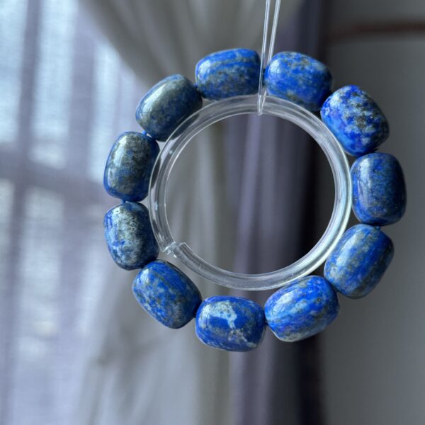 ✨ 天然青金石桶珠手链｜Lapis Lazuli Bracelet - 图片 2