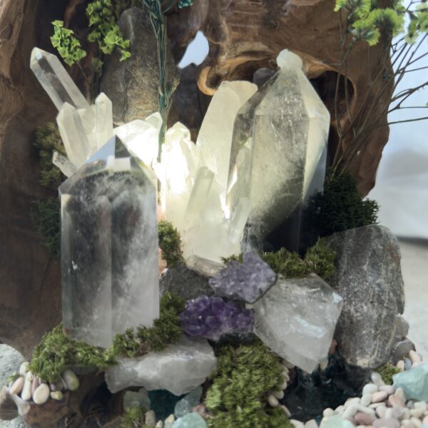 水晶秘境山洞 · 森林疗愈景观 Crystal Cave Sanctuary · Forest Healing Landscape - 图片 4