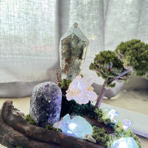 森林能量景观 · 水晶疗愈摆件 Forest Energy Crystal Landscape · Healing Crystal Decor - 图片 5