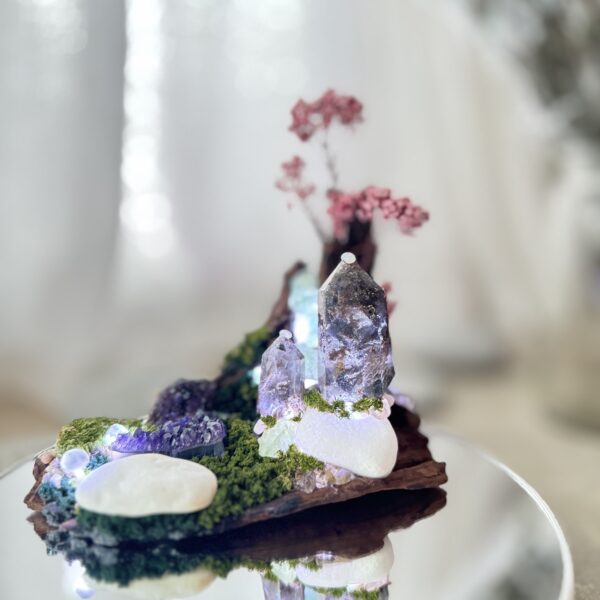 秘境森林景观 · 水晶疗愈摆件 Mystic Forest Crystal Landscape · Healing Crystal Decor - 图片 5