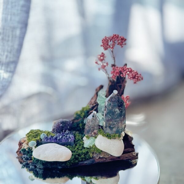 秘境森林景观 · 水晶疗愈摆件 Mystic Forest Crystal Landscape · Healing Crystal Decor - 图片 3