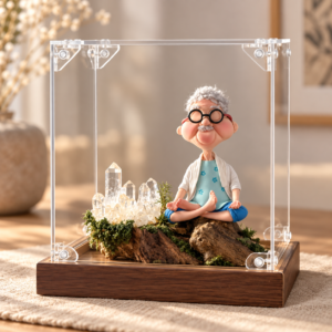Zen Grandpa Crystal Landscape