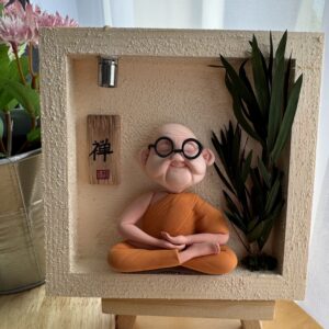 Smile From Within | Handmade Clay Art Frame