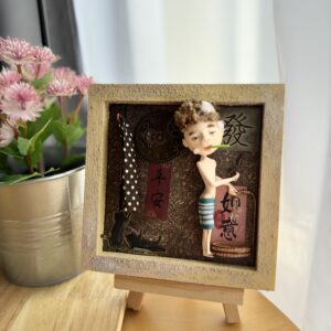 Take It Easy | Handmade Clay Art Frame