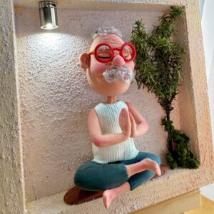 Breathe In Peace | Handmade Clay Art Frame