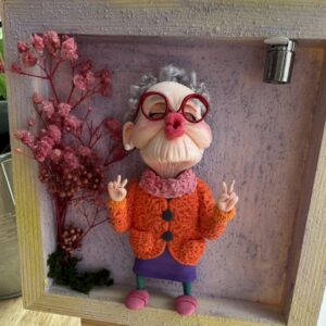 Forever Young at Heart | Handmade Clay Art Frame