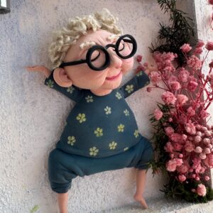Bloom at Every Age | Handmade Clay Art Frame