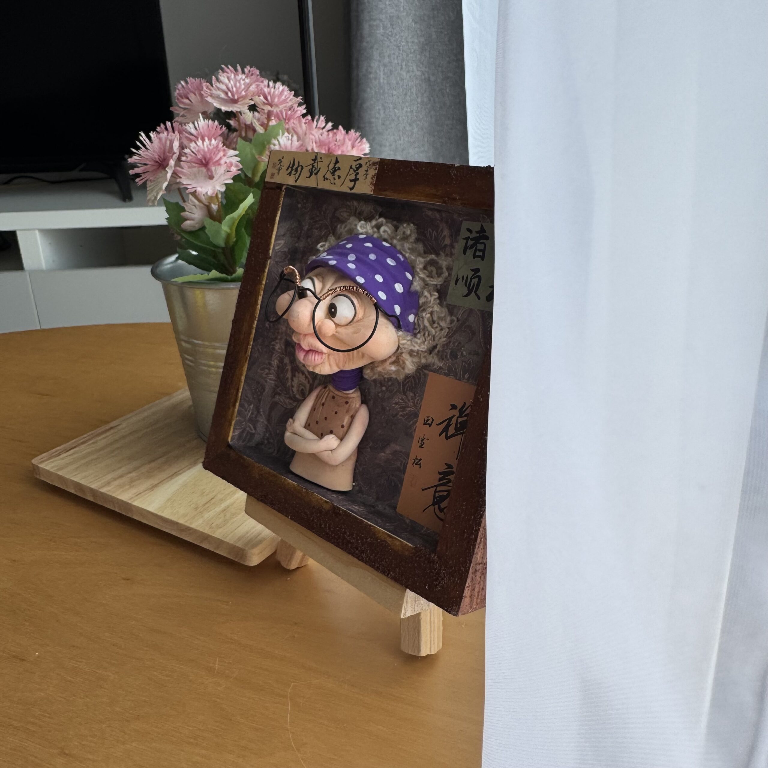 Sassy but Sweet | Handmade Clay Art Frame - 图片 4